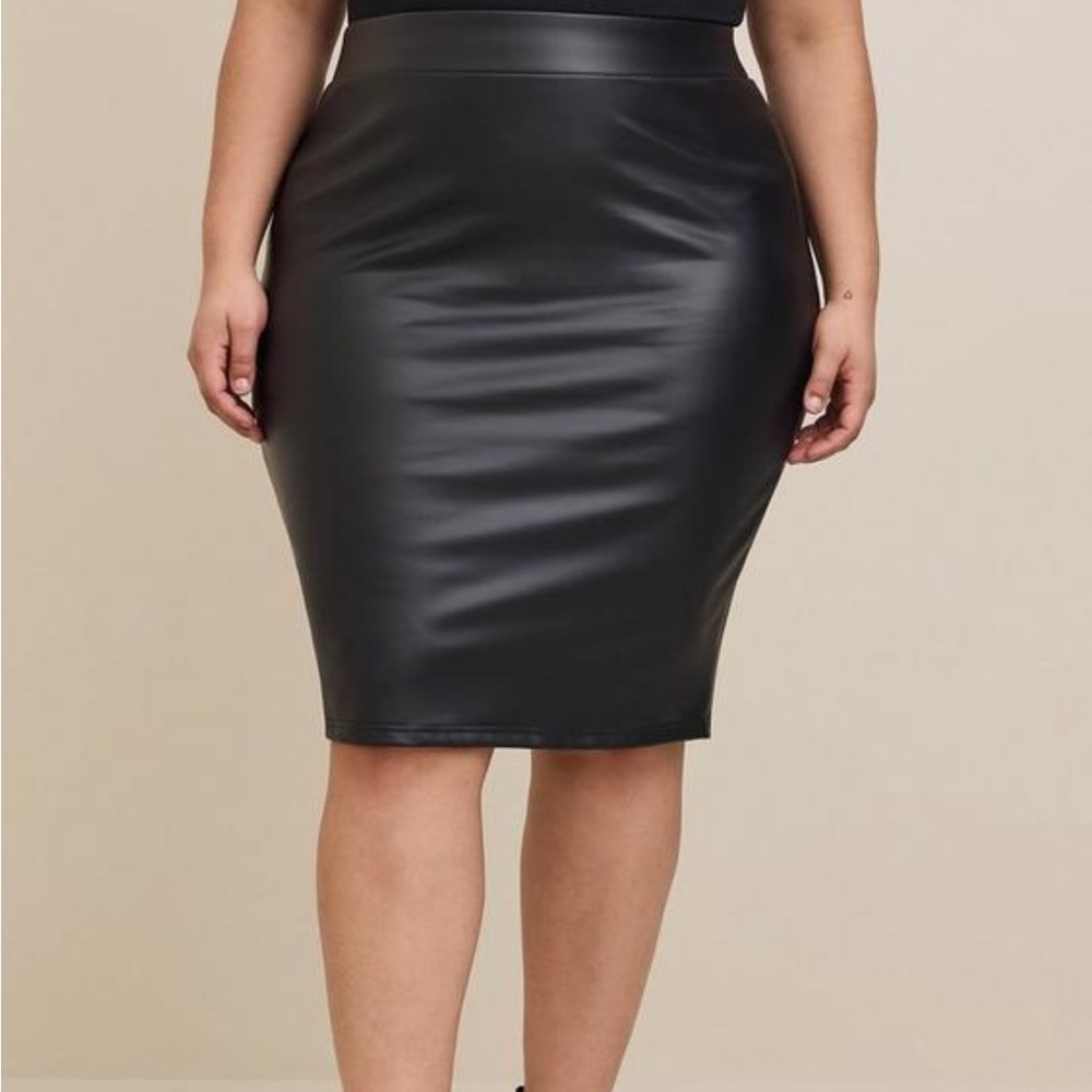Torrid Pleather Skirt